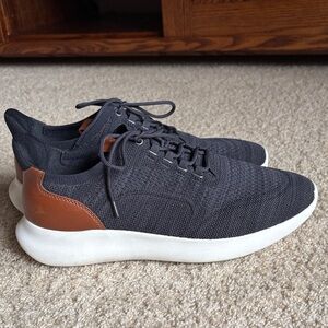 Men's Johnston & Murphy TruFoam Black and Brown Sneakers